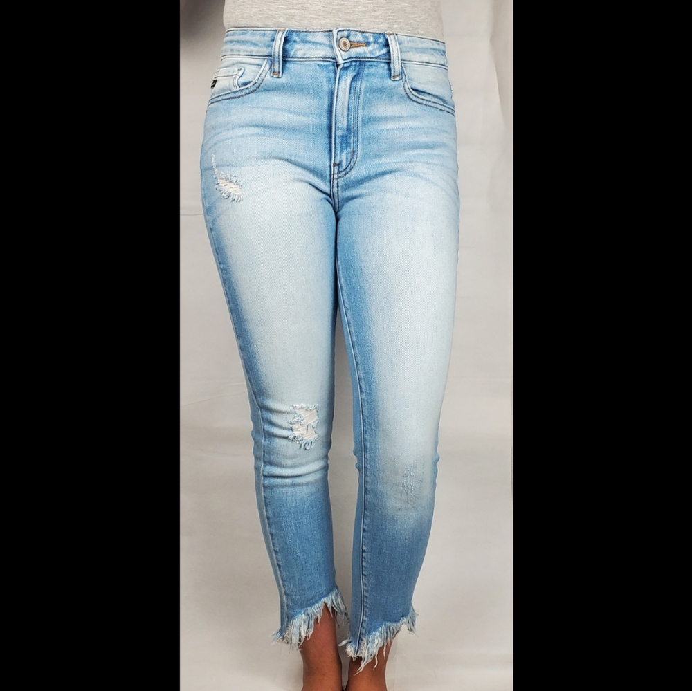 KanCan Light Wash Ankle Skinny